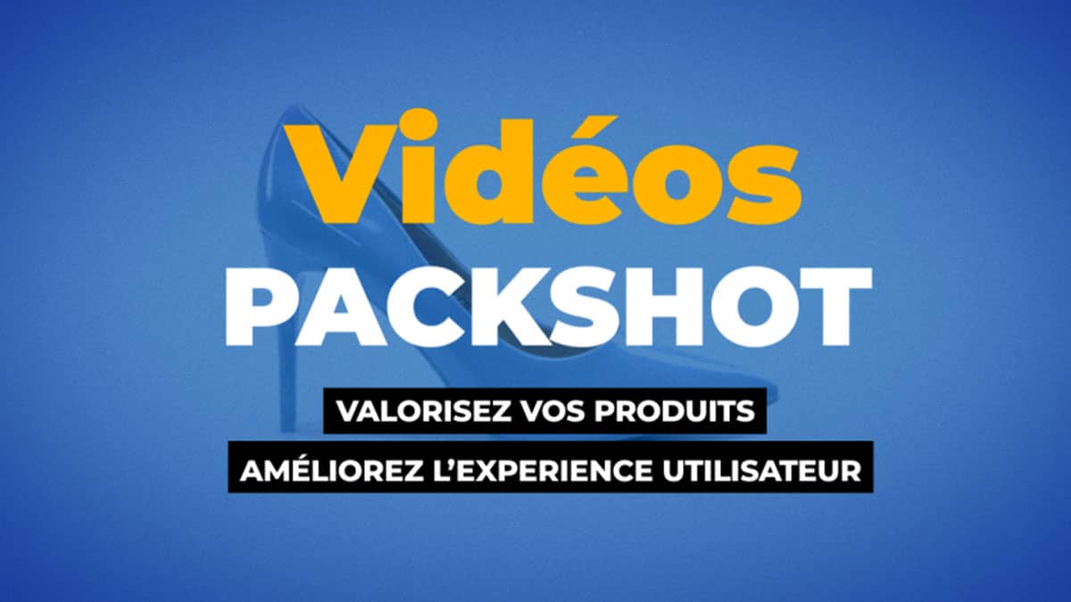 Vidéos packshot de présentation de produit